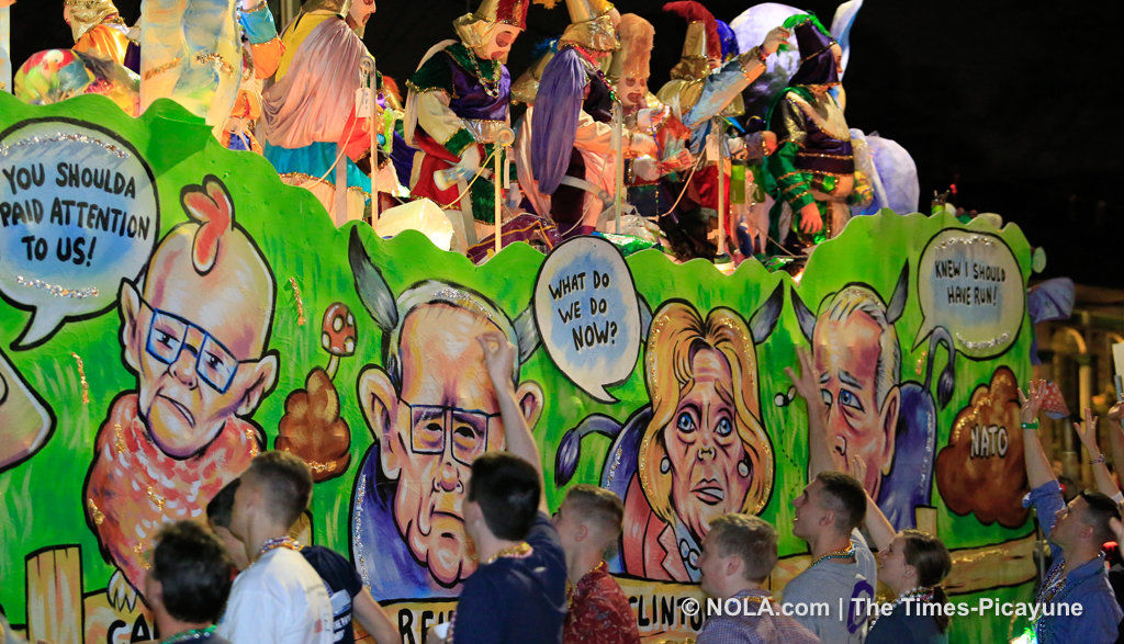 Krewe d'Etat rolls in New Orleans: See Mardi Gras parade photos